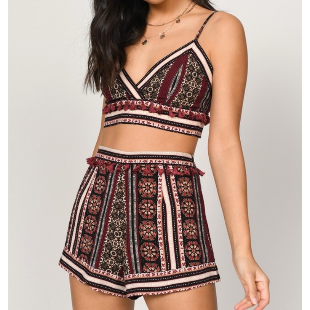 Rise To Power Aztec Print Two-Piece